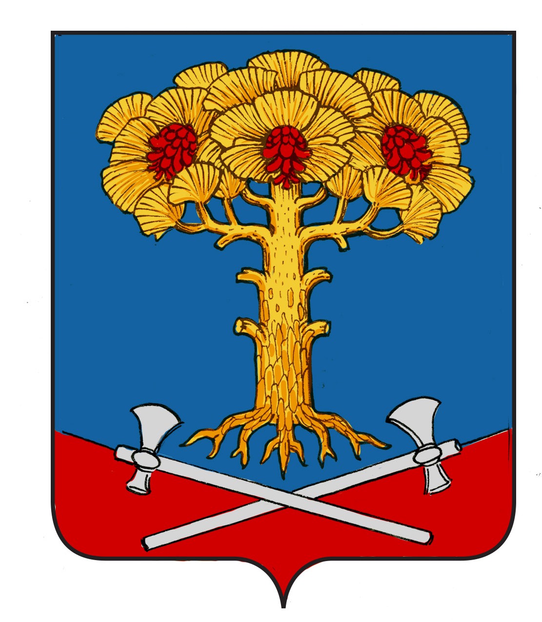 Герб Муниципальное учреждение администрация муниципального образования Сосновское сельское поселение Карсунского района Ульяновской области.